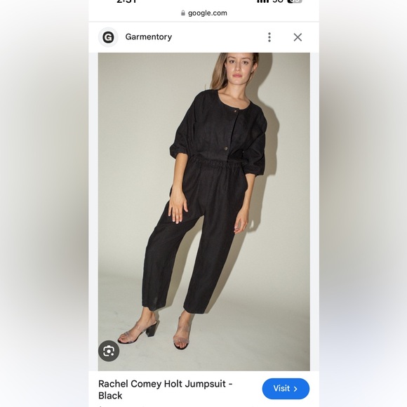 Rachel Comey Holt linen jumpsuit - Picture 6 of 6